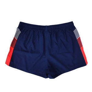 Conjunto de pantalones cortos y sin mangas de poliéster con diseño de sublimación de chándal personalizado - Product Image 5