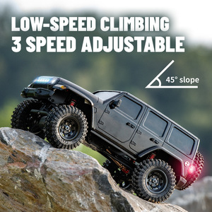 Coche Todoterreno RC Wrangler a <span class=keywords><strong>Escala</strong></span> <span class=keywords><strong>1</strong></span>/<span class=keywords><strong>18</strong></span>, 4WD, con Amortiguadores Hidráulicos, Velocidad Ajustable, Juguete de Carreras, Venta al Por Mayor - Product Image 3
