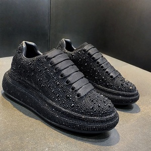 Dernière Version – Baskets Plateformes de Luxe Originales avec Strass – Élégance Décontractée pour Soirées – Chaussures Tendance Grande Taille pour Femmes - Product Image 6
