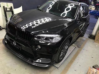 2015 2016 2017 2018 2019 Kit carrosserie pour BMW X5 F15 accessoires de voiture calandre ABS calandre noire brillante avant