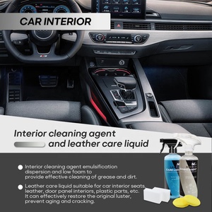 2024OEM/ODM shampooing de lavage de voiture produits de détail fournitures de cire d'entretien automobile Kit de nettoyage de lavage de voiture professionnel intérieur polonais - Product Image 6
