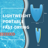 Planches de natation en PVC pas chères pour filles, pour une utilisation en eau de mer, niveau avancé, plaque flottante personnalisée imprimée