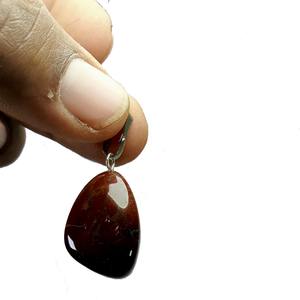 Agate Stone Pendant Wrapped <b>Crystal</b> Necklace Tumbled Healing Gemstone Jewelry Pebble Charms Wholesale Lot Bulk - Product Image 2