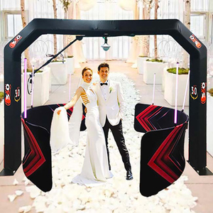 2025บูธถ่ายภาพ360เหนือศีรษะพร้อมไฟลบเงา LED - Product Image 1