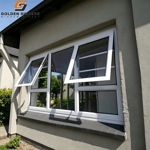 GS Frameless Aluminum Awning <b>Window</b> with Full Glass Panel - Product Image 2