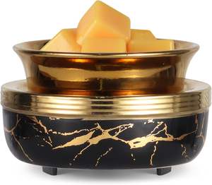Luxury Scented Wax Cube <strong>Heater</strong>, Home Bedroom Living <strong>Room</strong> Aroma Diffuser Decorative Ornament Ceramic Wax Melt Warmer, - Product Image 1