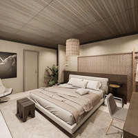 Tente de camping hôtelière modulaire préfabriquée en tissu PVDF de haute qualité, coupe-vent, personnalisable, prête à l'emploi, confortable pour les centres de villégiature
