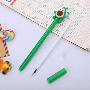 Groothandel Creatieve Groente-vormige Gelpennen voor Studenten, Schattige Cartoon Schoolspullen, Blauw Roze voor Kantoorbenodigdheden - Product Image 4