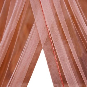 Màn Mùng Tròn Bằng Ren Hình Sao Màu Hồng Cỡ Queen, Màn Mùng Cho Bé Gái, Màn Mùng Cho Bé Gái, Giường Ngủ - Product Image 6