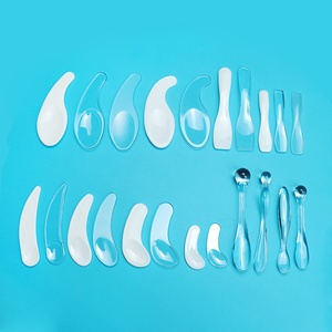 โรงงานขายส่งไม้พายเครื่องสำอางขนาดเล็กแบบใช้แล้วทิ้ง ไม้พายมาส์กหลากสี ไม้พายพลาสติกสำหรับแว็กซ์ ไม้พายตักมาส์กสำหรับตัวอย่าง - Product Image 5