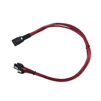 Kabel Internal Mini SAS ke SATA Reverse Breakout (SFF-8087 ke SATA) 3,3 Kaki
