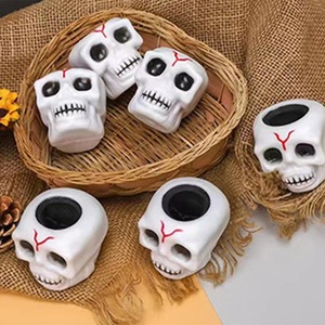 2025 giá bán buôn Chất lượng cao bóp Skull BAT Halloween thần tài đồ chơi Halloween bí ngô Thần Tài Squishy Đồ chơi stres đồ chơi - Product Image 2