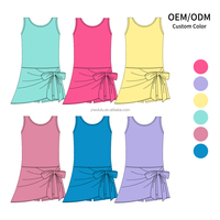 Fabricants de vêtements de sport, vêtements de fitness, vêtements de yoga, robe d'été pour bébé fille, vêtements de sport pour enfants, robes de sport pour filles