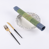 Napperon de Table unique tissé en Pvc, résistant, antidérapant, tapis et tapis personnalisés, toutes saisons