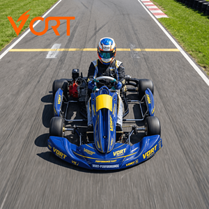 Kart à pédales Vortkart à usage commercial, 4 temps, 200 cm³, à essence, pour adulte, monoplace, location de kart à pédales pour circuit extérieur - Product Image 2