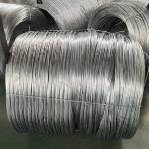 Заводская поставка Q195 Q235 12/ 16/ 18 калибра оцинкованная стяжная проволока стальная проволока оцинкованная Gi железная связывающая проволока - Product Image 1