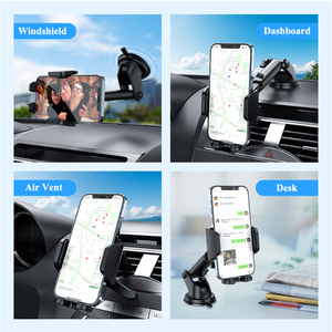Soporte de Teléfono ChengBang con Protección de Grado Militar, Plástico ABS, Rotación de 360°, Soporte de Teléfono para <span class=keywords><strong>Coche</strong></span> con Ventosa Adhesiva, Compatible - Product Image 6
