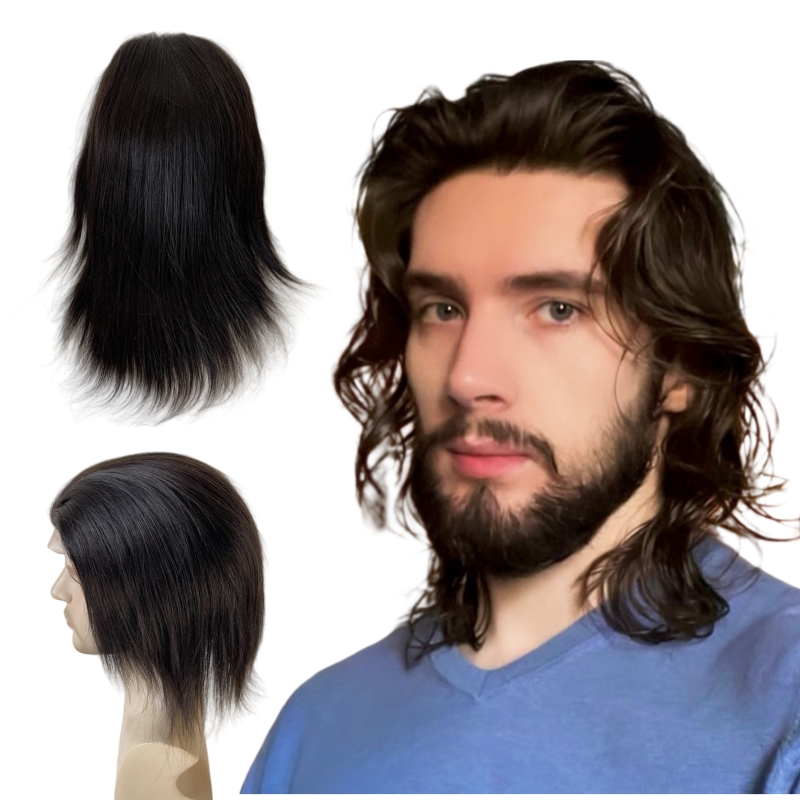 Yuehong - Peluca larga para hombre George Washington Cosplay Curly Gentleman Lawyer Halloween, Blanco, Talla única Yuehong - Peluca larga para hombre George Washington Cosplay Curly Gentleman Lawyer Halloween, Blanco, Talla única