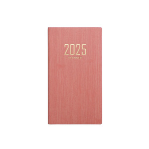 לוח שנה יומי 2025 לוח שנה מותאם אישית עם לוגו כריכה נייד פשוט בגודל A6 מיני מחברת מתכנן כיס לעבודה עסקית - Product Image 5