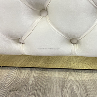 Nouveau canapé sectionnel en tissu de style américain luxueux et moderne avec design capitonné, mobilier de salon simple et luxueux