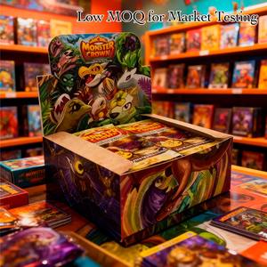 Personalizzato stampato squisita lamina olografica da collezione Anime Cartoon TCG Trading Card con Booster Foil Pack e scatola di visualizzazione - Product Image 2