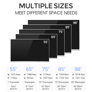 Pantalla LCD de 65 75 86 100 Pulgadas al por Mayor, Pantalla Digital con WIFI para PC, Pantalla Táctil Todo en Uno, Monitor Interactivo, Pizarra Interactiva para Escuela - Product Image 4