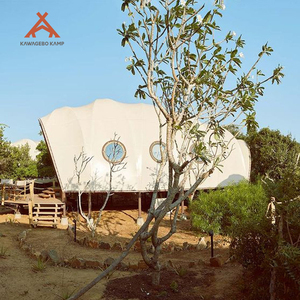 Tienda de Safari Kawagebo Kamp de Lujo en Forma de Capullo para Glamping, Duradera e Impermeable, Estilo Wild Coast Tented Lodge, para Complejos Turísticos y Hoteles - Product Image 3