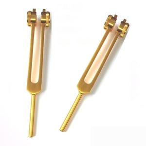 Diapasones Dorados de 128 Hz para Sanación, Relajación, Fortalecimiento de Chakras, Alivio del Estrés, Mantener <span class=keywords><strong>el</strong></span> Cuerpo, la Mente y <span class=keywords><strong>el</strong></span> <span class=keywords><strong>Espíritu</strong></span> en Equilibrio - Product Image 2