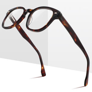 Montures de lunettes ovales en acétate F2202 pour femmes, monture intégrale, verres anti-UV, fabriquées à Wenzhou - Product Image 4