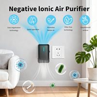 Ioniseurs d'air OEM avec prise US pour la maison, générateur d'ions négatifs, purificateur d'air silencieux pour chambre à coucher, bureau, filtre à air portable anti-odeurs