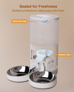 Melhor Hot Pet Smart Alimentador Food Dispenser <span class=keywords><strong>Dog</strong></span> Automático Mais Novo Plástico Portátil com Fonte De Energia De Carregamento - Product Image 6