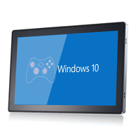 Sağlam Windows Dokunmatik Ekranlı Duvara Monte J1900 Panel PC'li OEM 10.1 İnç Endüstriyel Tablet
