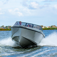 Ecocampor 7.99 mètres 12 hommes en aluminium bateau/Yacht de luxe avec canapés allongés à vendre