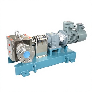 Bomba Dosificadora de Asfalto con Calefacción por Chaqueta, 320cc/rev, Conexión de Brida, Aislamiento <span class=keywords><strong>Térmico</strong></span> para Transferencia de Betún Caliente de Alta Viscosidad - Product Image 3
