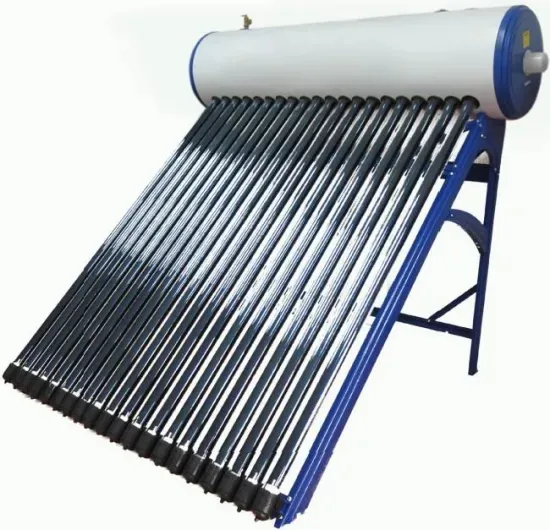 Chauffe-eau solaire avec tube sous vide intégré, système de chauffage d'eau, stock en direct, au taux indien