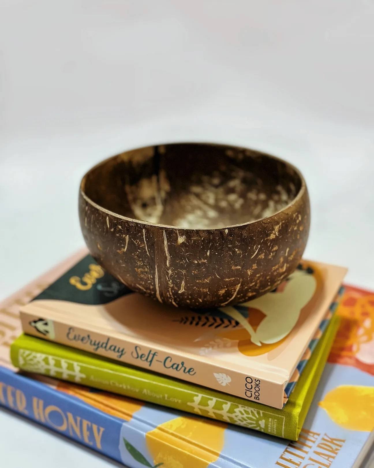 Couleur naturelle de noix de coco