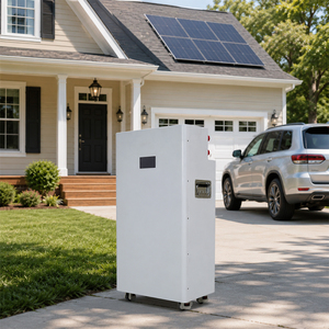 Système de stockage d'énergie fiable avec écran tactile, batterie LiFePO4 sur pied 15KWH, 51.2V 100Ah 200Ah 300Ah - Product Image 1