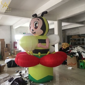 Inflable <span class=keywords><strong>gigante</strong></span> de <span class=keywords><strong>abeja</strong></span>/animal inflable/inflable soporte de <span class=keywords><strong>abeja</strong></span> para la publicidad de promoción - Product Image 4