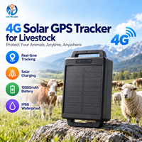 Collier GPS intelligent pour les bovins et les moutons avec suivi en temps réel, charge magnétique, énergie solaire pour la gestion du bétail
