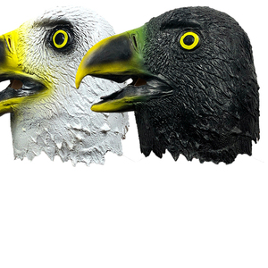 Máscara de Látex de Águila para Halloween, Máscara Realista de Cabeza Completa de Pájaro, Disfraz de Carnaval, Cosplay, Accesorio para Fiestas de Animales - Product Image 3