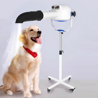 Séchoir à peluches en plastique moderne pour petits animaux et animaux de compagnie pour outils de toilettage pour chiens et chats