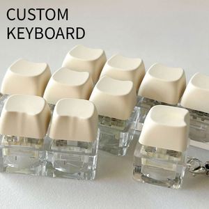 Llavero de teclado DIY con diseño de logotipo personalizado, llavero de tecla, llavero de interruptor antiestrés, llaveros con dijes de interruptor - Product Image 1