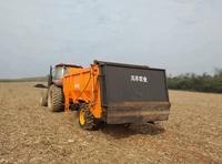 Machine de transformation agricole tracteur conduit canne à sucre légume jardin engrais Composter épandeur de résidus