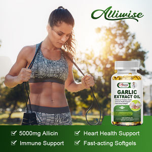 แคปซูลสารสกัดจากน้ำมันกระเทียมธรรมชาติไร้กลิ่นอาหารเสริมบำรุงสุขภาพปรับปรุงระบบภูมิคุ้มกัน - Product Image 3