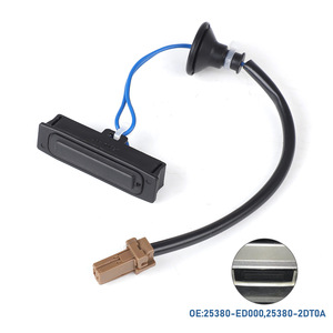 Tailgate Trunk Release <b>Switch</b> 25380-ED000 25380-2DT0A For Nissan Micra Toyota Faw Jp 12V <b>Push</b> <b>Button</b> Plastic - Product Image 2