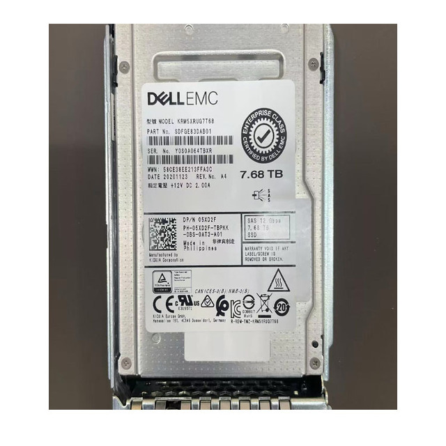 Dells SSD 7.68TB SAS III 2.5 INCH SFF ENTERPRISE CLASS 12GB/S