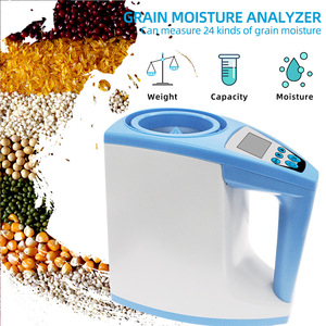 Grain Moisture <b>Tester</b> LDS 1G Portable Digital Meter For Corn Rice Wheat 3-35 Accuracy Plastic Body With Funnel And Brush - Product Image 3