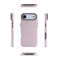 Étui de téléphone magnétique en cuir véritable personnalisé avec logo, vente en gros d'usine, pour iPhone 17 Air, transfrontalier
