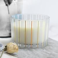 Bougies parfumées classiques à faible MOQ pour la décoration intérieure, fabriquées à la machine, en cire de paraffine, dans un bocal en verre de 100g, senteurs de fêtes, 20-40