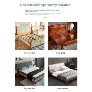 Cómoda barandilla de cama de acero plegable para personas mayores con base plana - Product Image 3